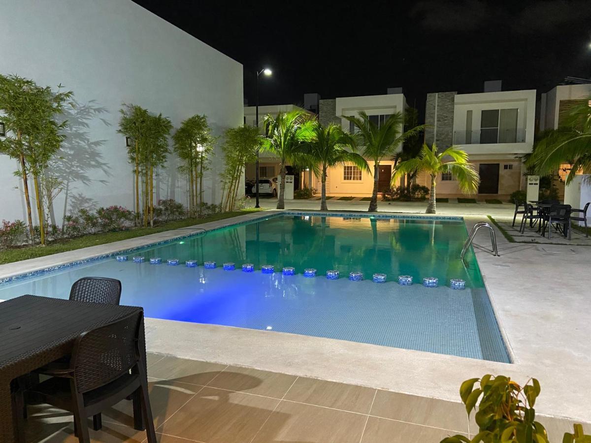 Casa Rosa Smart House Villa Playa del Carmen Ngoại thất bức ảnh